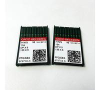 Groz-Beckert 134 135X5 DPX5 Sy1955 Nadeln für Singer Pfaff Nähmaschine (16/100), 20 Stück