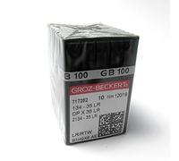 Groz-Beckert 134-35Lr, DPX35Lr Nadeln für Adler Pfaff Leder Nähen (19/120), 100 Stück