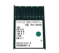 GROZ-BECKERT Nähmaschinennadeln | 10 Stück (10 Nm 140/22 R)