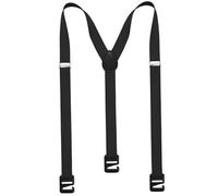 Grtheenumb Hikers-Hosenträger für Herren, versteckte elastische Hosenträger unter der Kleidung, Y-Rücken-Form, Outdoor-Clip-on-Hikers, versteckt für ausgeglichene Körpertypen bis zu 115 kg (schwarz)