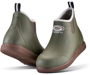 Grubs Gummistiefel Bowline Unisex Ankle Wellington GBOW Green-47 (UK: 12, DE: 47)