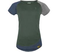 Grüezi Bag Damen Janeway WoodWool T-Shirt (Größe M, gruen)