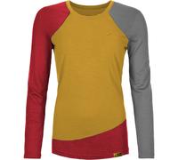 Grüezi Bag Damen Phillippa WoodWool Longsleeve (Größe XS, gelb)