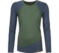 Grüezi Bag Damen Phillippa WoodWool Longsleeve (Größe XS, gruen)