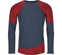 Grüezi Bag - Woodwool Longsleeve Mr. Picard - Merinoshirt, Gr. L, blau (OceanCavern)
