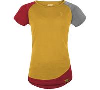 Grüezi Bag Janeway WoodWool Damen T-Shirts gelb Größe M Trekking Hautfreundlich Merinowolle | Lyocell (Tencel™)