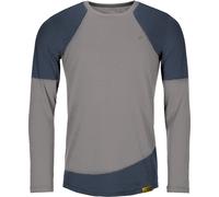 Grüezi Bag Mr. Picard WoodWool Herren Longsleeves grau Größe S Camping Hautfreundlich Merinowolle | Lyocell (Tencel™)