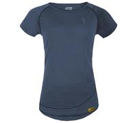 Grüezi Bag - Women's Woodwool T-Shirt Lady Burnham - Merinoshirt, Gr. S, blau (OceanCavern)
