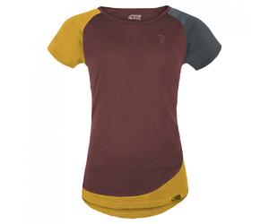 Grüezi Bag - Women's Woodwool T-Shirt Lady Janeway - T-Shirt, Gr. L, braun (FiredRedBrick)