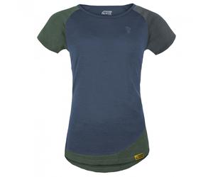 Grüezi Bag - Women's Woodwool T-Shirt Lady Janeway - T-Shirt, Gr. M, blau (OceanCavern)