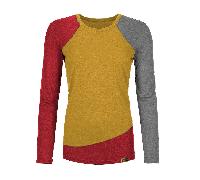 Grüezi Bag Woodwool Longsleeve Lady Phillippa daisy daze yellow (6002) M