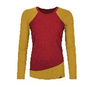 Grüezi bag Woodwool Longsleeve Lady Philippa - Fired Red Brick | Größe L