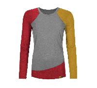 Grüezi Bag - Women's Woodwool Longsleeve Lady Phillippa - Merinoshirt, Gr. XL, grau (SlateGrey)