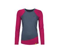 Grüezi Bag Woodwool Longsleeve Lady Phillippa ocean cavern-raspberry red (4020) XL