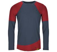 Grüezi Bag - Woodwool Longsleeve Mr. Picard - Merinoshirt, Gr. L, blau (OceanCavern)