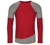 Grüezi Bag - Woodwool Longsleeve Mr. Picard - Merinoshirt, Gr. XXL, rot (FiredRed)