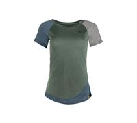 Grüezi Bag - Women's Woodwool T-Shirt Lady Janeway - Merinoshirt, Gr. XS, bunt (BayberryGreen)