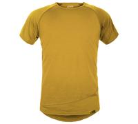 Grüezi Bag - Woodwool T-Shirt Mr. Pike - Merinoshirt, Gr. S, gelb (DaisyDazeYellow)