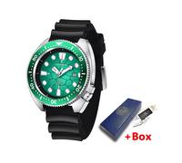 (Grün) LIGE Uhr Männer Tops Marke Luxus Uhren Quarz Armbanduhr Sport Wasserdichte Uhr für Männer Leuchtende