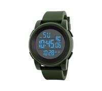 (Grün) Sport Herrenuhr Led Digital Handgelenk Analog Luxus Herrenuhr Sprechende Damenuhr