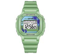 (Grün) Wasserdichte Kinderuhr Digitalanzeige Timex Modell