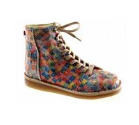 Grünbein Damen Schnürboots Louis lose Einlage, Mosaik 44