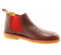 Grünbein Herren Chelsea Boots Reto lose Einlage, rotbraun 46