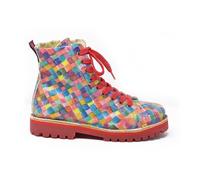 Grünbein Shoes Schnürboots Noa II Mosaik 37