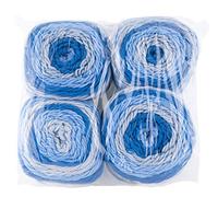 Gründl 3582-11 Lolly Pop, Vorteilspack 4 Knäuel à 150 G Handstrickgarn, 100% Polyacryl, Punch Pop, 24 x 24 x 10 cm