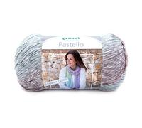Gründl 4867-02 Pastello Häkelgarn - Malve-Opal Pastel Farbe Meliert - 400 m