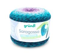 Gründl 4907-02 Saragossa Garn, Cotton, Winterzauber farbe, ca. 1000 m, 250 Gramm