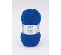 Gründl 5er Packung Wolle LISA Premium uni, 50gr, 100% Polyacryl,Bastelgarn,Strickgarn,Handarbeitswolle (35 royalblau)