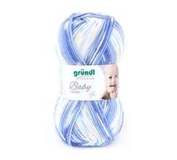 Gründl Baby color 1 x 50 g, Blau Multicolor