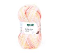 Gründl 3457-01 Garn, 70% Polyacryl 30% Polyamid, coralle bunt, 1 x 50 g, 50 Gram