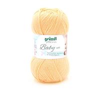Gründl Baby uni Strickgarn (OEKO-TEX zertifizierte Baby Wolle 1 x 50 g