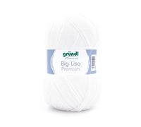 Gründl Big Lisa Premium, 250 g, 665 m Weiß Weiß