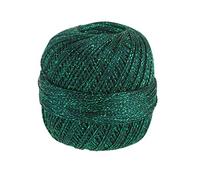 GRÜNDL Häkelgarn Glitter 25g 110m Lauflänge 95% Viskose 15% Polyester Wintergrün