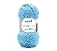 Gründl Happy uni 100% Polyacryl 1 x 100 g, Aqua
