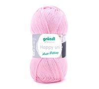 Gründl Happy uni 100% Polyacryl 1 x 100 g, Rosa