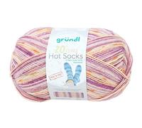 Gründl Hot Socks 20 Years Edition Sockenwolle, 4-fach Sockenwolle (6069-02)