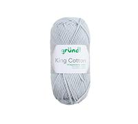 Gründl King Cotton Farbe 28 hellgrau