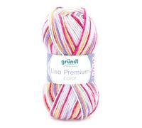Gründl Lisa Premium Color, 1 x 50 g, Pink-Orange-Gelb-Color