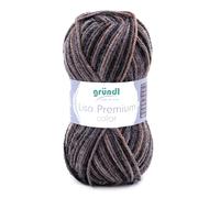 Gründl Lisa Premium Color, 1 x 50 g, Sand-Anthrazit-Stein