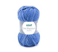 Gründl Lisa Premium Jeans Strick- & Häkelgarn (weicher und wollartiger Charakter, pflegeleichtes waschbares Strickgarn aus 100% Polyacryl, 50 g/133 m, Nadelstärke: 3,5-4,5, 1 Knäuel á 50 g)