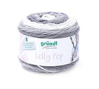 Gründl »Wolle Lolly Pop« Häkelwolle, 150 g, Silver Swirl, Farbe 09