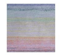 Gründl Primavera Baumwolle Sommergarn, 100g, 350m, Nadelstärke 2,5-3,5mm, Farbverlauf (01 flieder-jade-Limette)