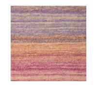 Gründl Primavera Baumwolle Sommergarn, 100g, 350m, Nadelstärke 2,5-3,5mm, Farbverlauf (04 caramel-bordeaux-pfirsich)