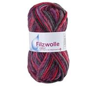 Gründl Wolle, 50 g Himbeere 24, Garn, 100% Schurwolle