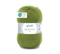Gründl Strickgarn Big Mamma uni – XXL, 100% Polyacryl, 400 g/1040 m – grasgrün
