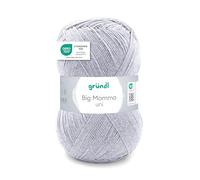 Gründl Strickgarn Big Mamma uni 100% Polyacryl 400 g/1040 m Nadelstärke 3,5–4,5 Mittelgrau